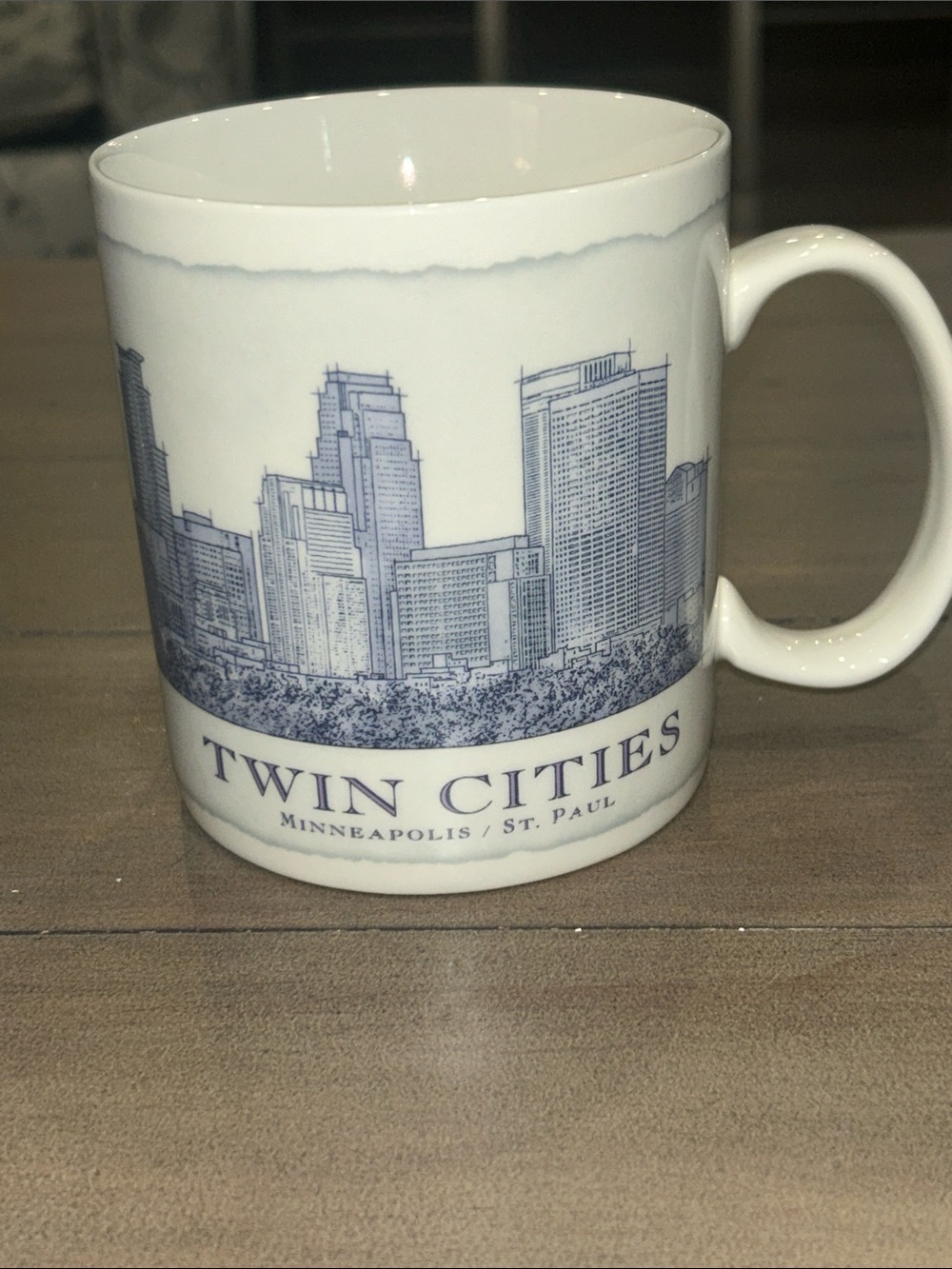 Starbucks Architecture Skyline Series Mug Twin Cities